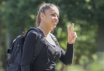 L'arrivée des Bleues