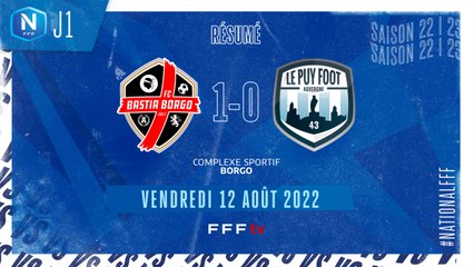 J1 | FC Borgo - Le Puy En Velay F. 43 (1-0)