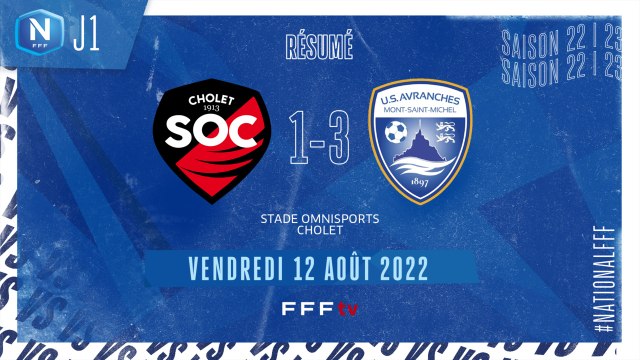 J1 | SO Cholet - US Avranches MSM (1-3)