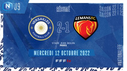 J9 | FC Versailles - Le Mans FC (2-1)