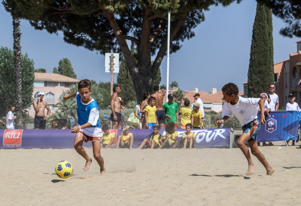 Avant la dernière étape du FFF Tour à Bormes les Mimosas