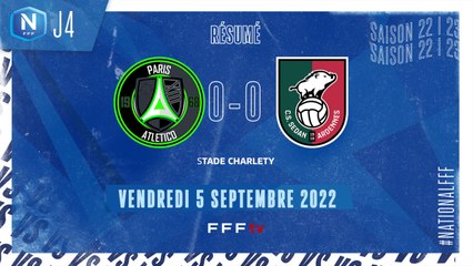 J4 | Paris 13 Atletico - CS Sedan Ardennes (0-0)