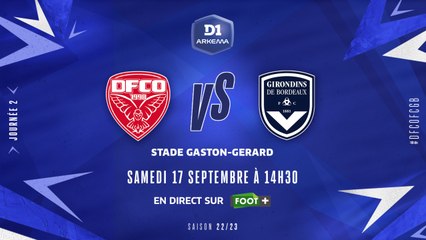 J2 I Dijon FCO - FCG Bordeaux (1-1)