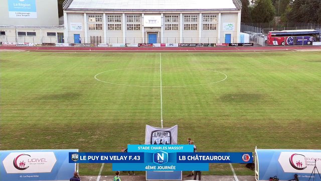 J4 I Le Puy en Velay Foot 43 - LB Châteauroux (1-2) en replay