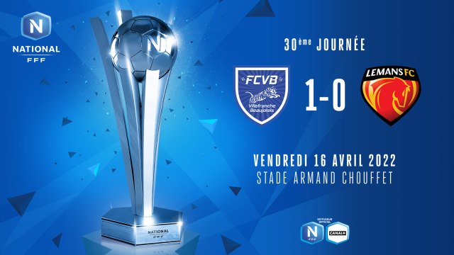 J3 | FC VILLEFRANCHE B. - LE MANS FC (1-0)