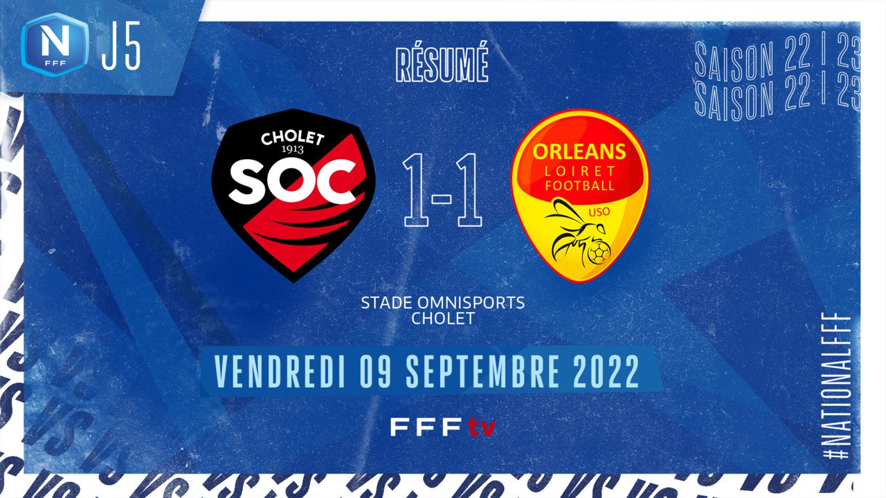 J5 | SO Cholet - US Orléans (1-1)