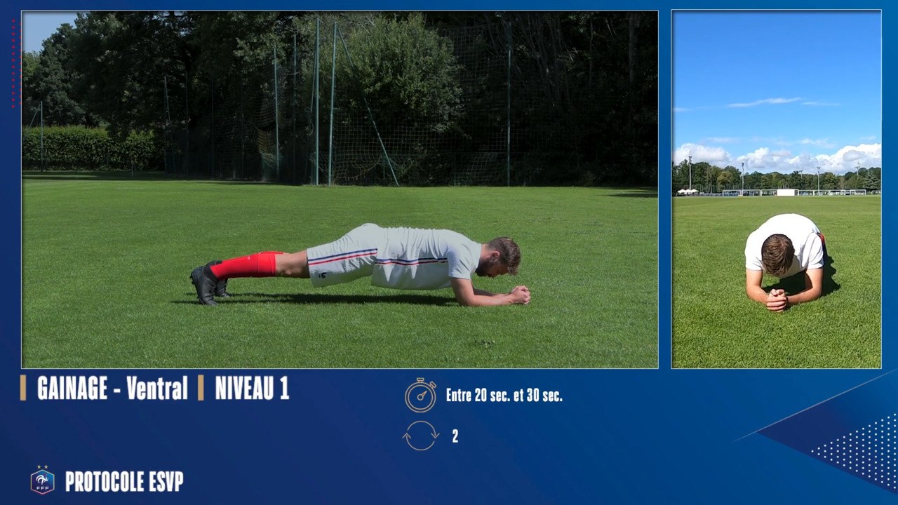 1-Le Gainage - Gainage ventral