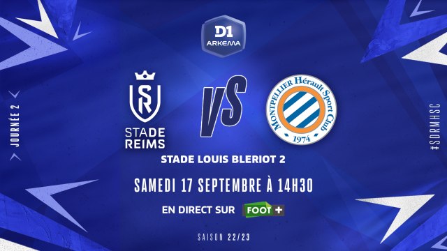 J2 I Stade de Reims – Montpellier HSC (1-3)