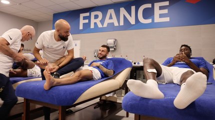 Les coulisses de France-Autriche (2-0)