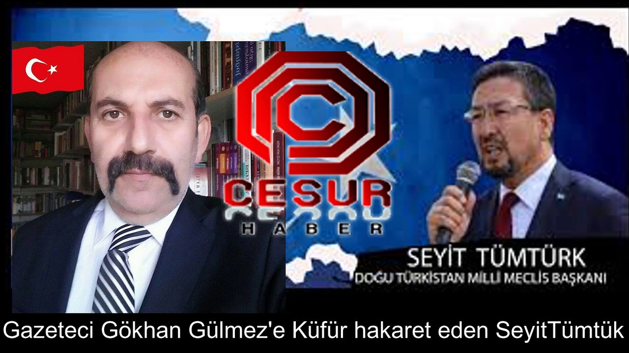 Uygur Uyruklu Seyit Tümtürk haberini yapn Gazeteciye Küfür  Hakaret ve tehditler etti