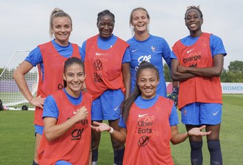 Le lendemain de victoire des Bleues
