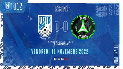 J12 I USL Dunkerque – Paris 13 Atletico (0-0)