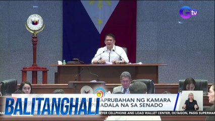 Divorce bill na inaprubahan ng kamara noong Mayo, ipinadala na sa senado | Balitanghali