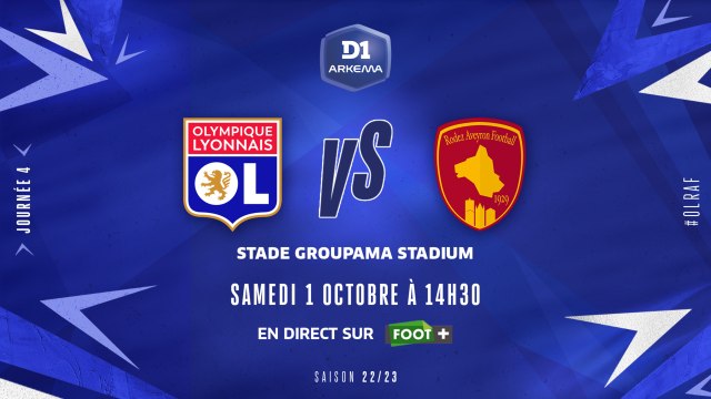 J4 I Olympique Lyonnais – Rodez Aveyron Football (2-0)