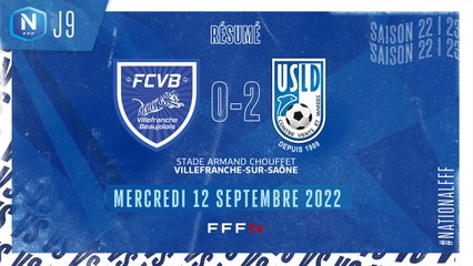 J9 I FC Villefranche B. – USL Dunkerque (0-2)