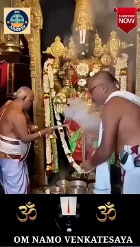 Om Namo Venkatesaya - #tirupati #balaji #venkateshwaraswamy #shorts #stotram #short #devotional
