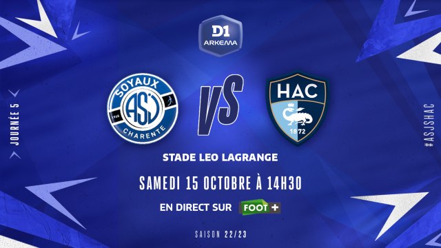 J5 I ASJ Soyaux – Le Havre AC (1-4)