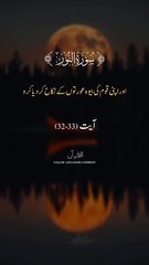 Surah Al Noor Verses Urdu Translation |AL_QURANالقرآن|