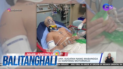 Paul Klein ng bandang LANY, sugatan nang mabangga ng kotse habang sakay sa kaniyang motorsiklo | Balitanghali