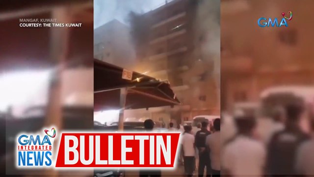 Sitwasyon ng 5 sa 11 OFWs na nadamay sa nasunog na gusali sa Kuwait, patuloy na inaalam ng Dept. of Migrant Workers | GMA Integrated News Bulletin
