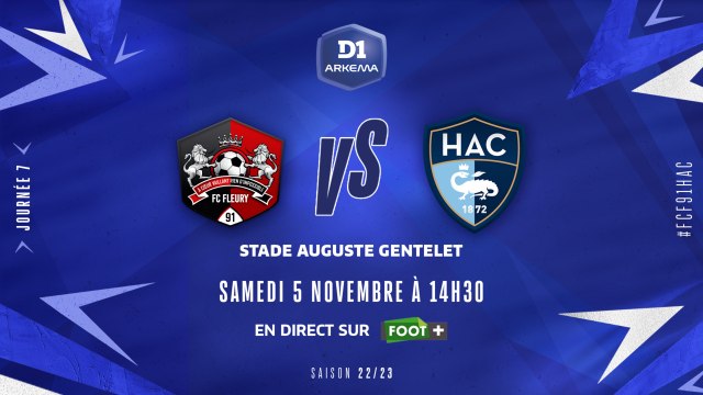 J7 I FC Fleury 91 – Le Havre AC (2-0)