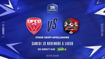 J8 I Dijon FCO – FC Fleury 91 (1-5)