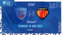 J3 | US Concarneau - Le Mans FC (1-0)