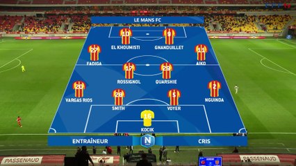 J10 I Le Mans FC - FC Martigues (1-1) en replay