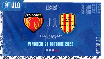 J10 | Le Mans FC – FC Martigues (1-1)