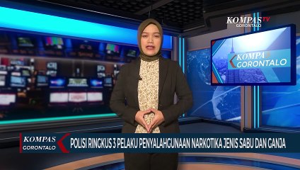 Download Video: Polresta Gorontalo Kota Ringkus 3 Pelaku Penyalahgunaan Narkotika Jenis Sabu dan Ganja