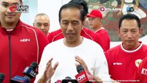Nobar Indonesia vs Filipina Begini Komentar Jokowi Untuk Timnas Indonesia