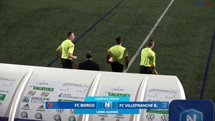 J12 I FC Borgo - FC Villefranche B (2-3) en replay