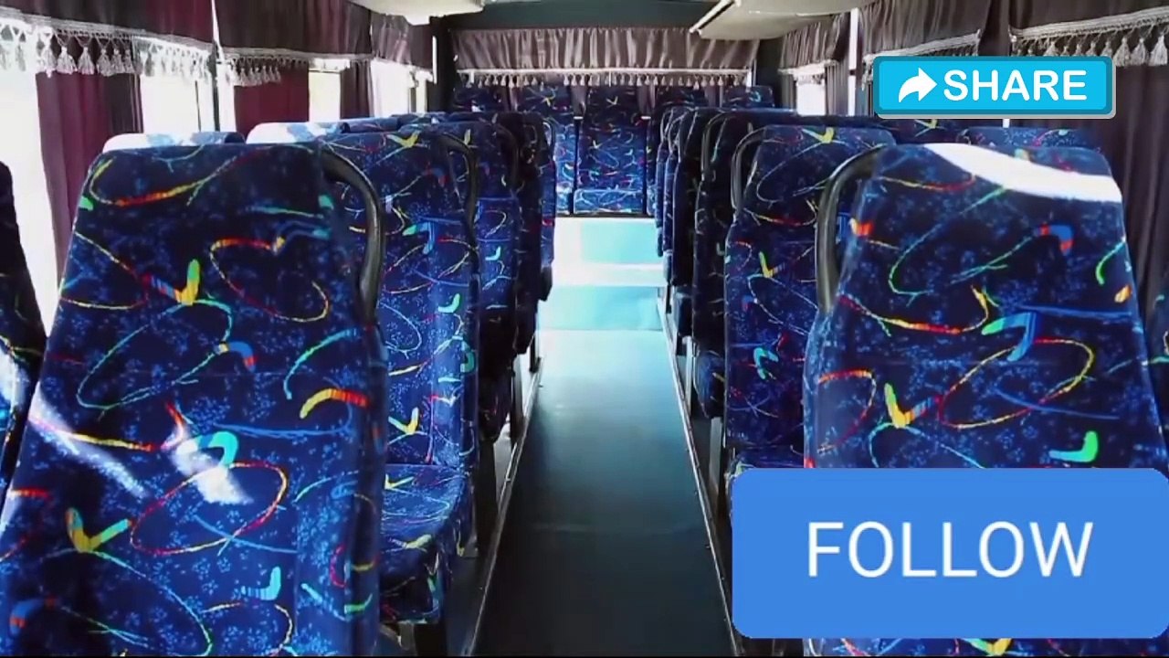 Comfortable traveling through buses