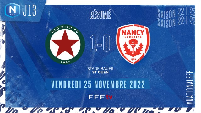 J13 | Red Star FC - AS Nancy L. ( 1-0 )
