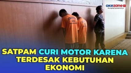 Tak Punya Uang untuk Biaya Persalinan Istri, Satpam Nekat Curi Sepeda Motor di Tanah Abang
