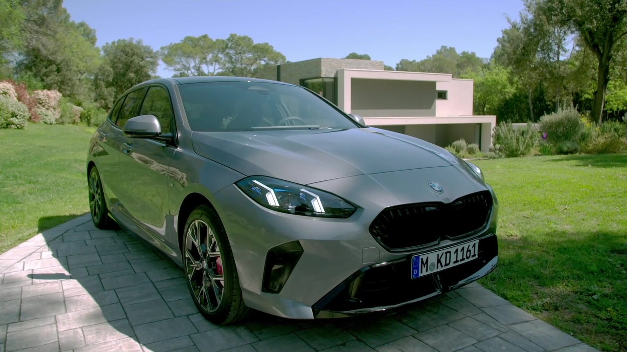 Der neue BMW 1er - Exterieurdesign - Dynamische Front und BMW typische Proportionen