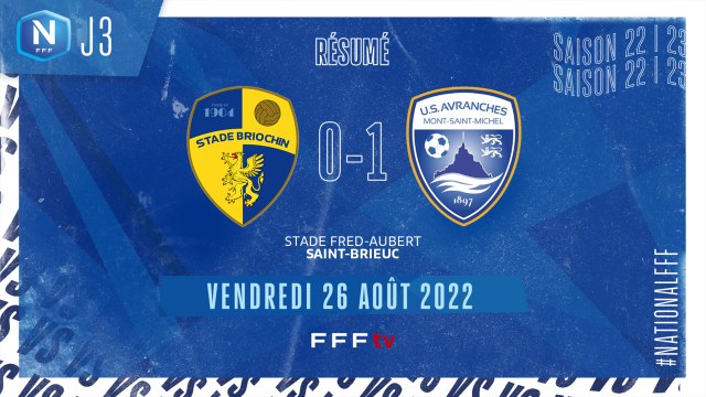 J3 | Stade Briochin - US Avranches MSM (0-1)