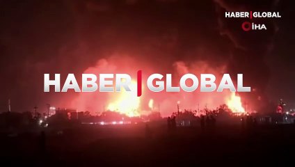 Erbil’de petrol rafinerisinde yangın