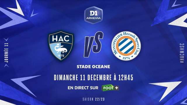 J11 I Le Havre AC – Montpellier HSC (0-1)