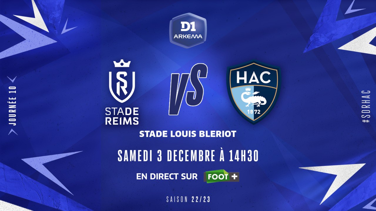 J10 I Stade de Reims – Le Havre AC (3-1)