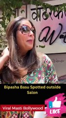 Bipasha Basu Spotted outside Salon