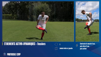 Etirements activo dynamiques - Fessiers