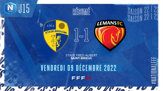 J15 | Stade Briochin - Le Mans FC (1-1)
