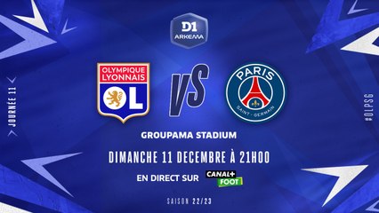 J11 I Olympique Lyonnais – Paris-SG (0-1)
