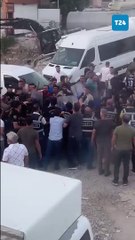 Malatya'da inşaat işçilerine polis müdahalesi