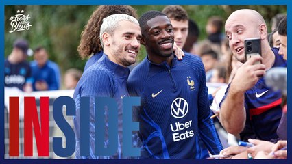 Moment de partage avec les supporters