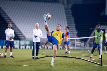 Futnet entre deux matches au Qatar