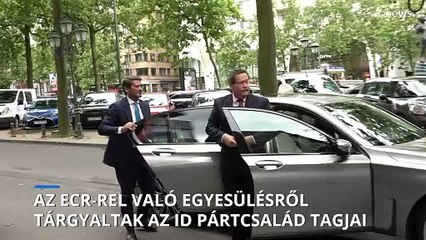 Az ECR-rel való egyesülésről tárgyaltak az ID frakció vezető politikusai