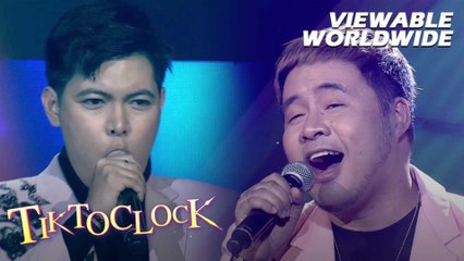 TiktoClock: Lucky Robles at Rdee Asadon, ibinuhos ang mga puso sa kanta ni Bamboo!