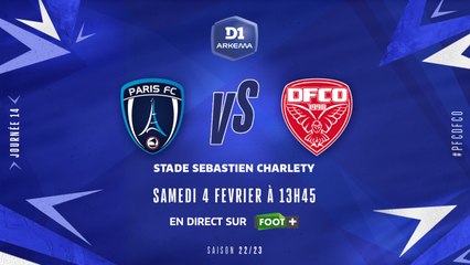 J14 I Paris FC – Dijon FCO (2-0)